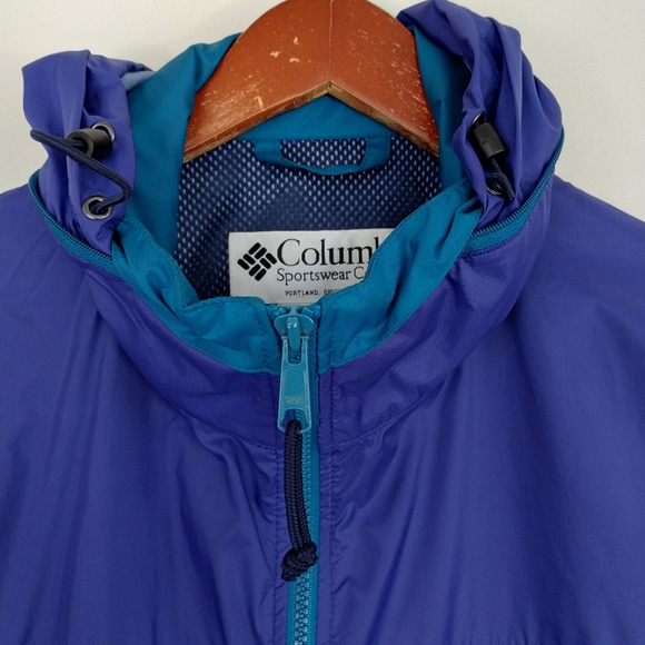 Vintage Columbia Jacket Womens Size Large Blue - Picture 4 of 11